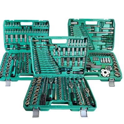 Cross-border ratchet wrench set 46PCS | Mühərrik tənzimləmə alətləri