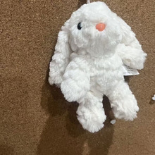 高颜值小众奶白垂耳兔兔Diy手工原创送女生纪念礼物可爱兔玩偶