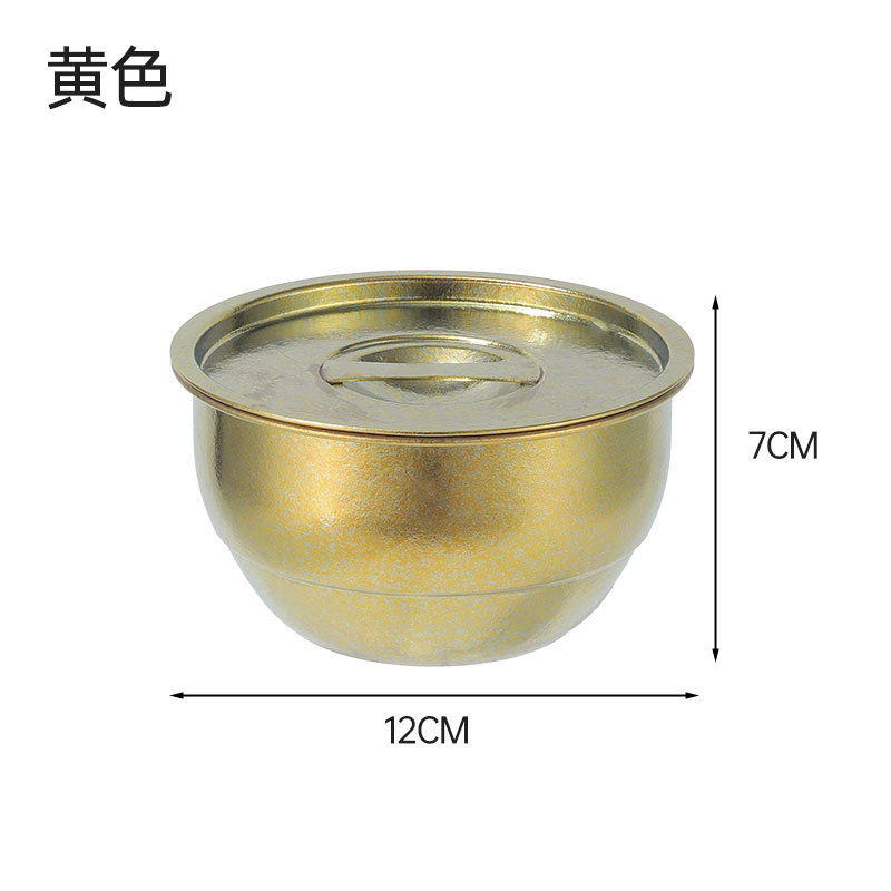 新款纯钛蒸蛋碗单层加厚家用蒸菜盛菜碗纯钛保鲜盒户外保鲜盒批发|undefined