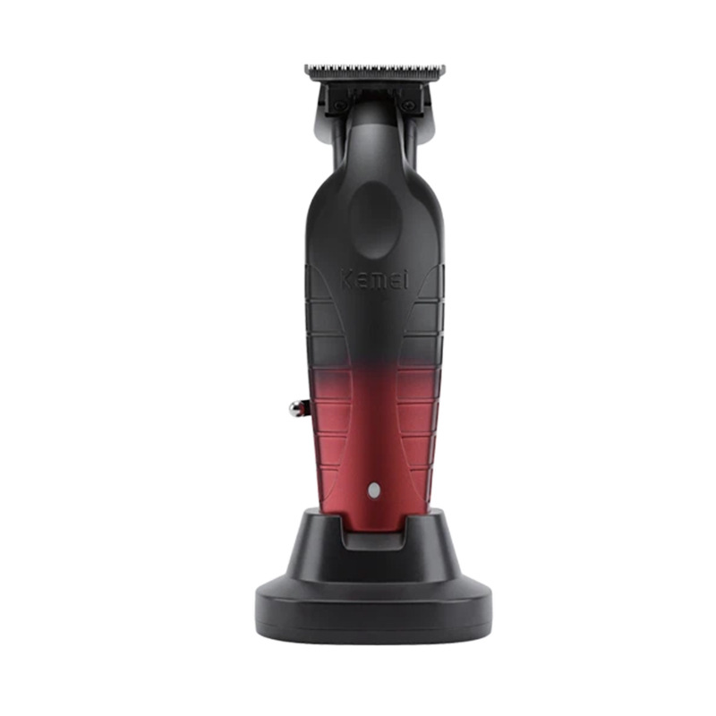 Corte de pelo eléctrico transfronterizo Kemei KM-PG2099 salón de peluquería profesional tijeras eléctricas tijeras de corte de pelo cargadas tijeras de cabeza de aceite
