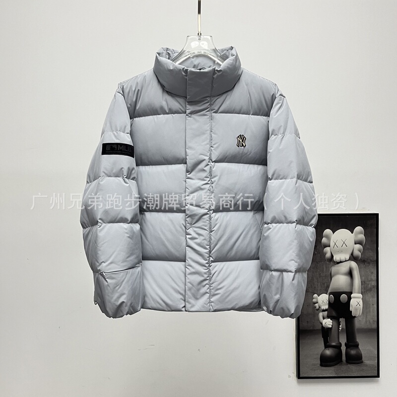 25 New Putian Autumn and Winter New Mongolian Tnf Miu Miu New York Yankees Mlb Short Tb down Jacket