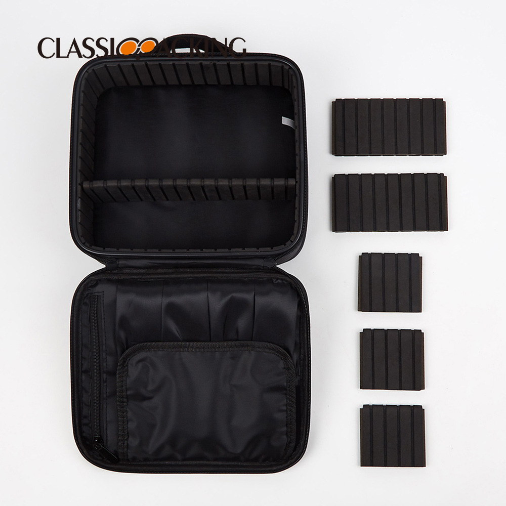 Simple de gran capacidad bolsa de cosméticos profesional fábrica directa cosméticos caja de almacenamiento multifuncional belleza manicura caso cosmético