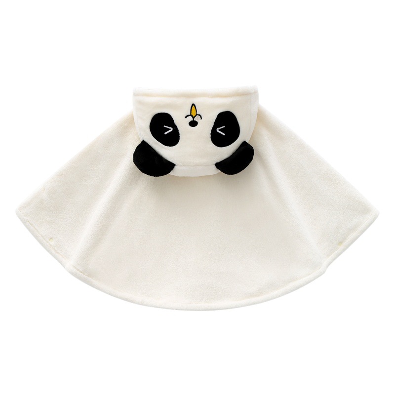 Children's Clothing 26Th Autumn and Winter New Style Cape Baby Cute Beige Cat Plush Warm Cloak Infant Outdoor Clothing