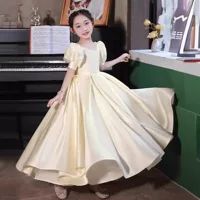 Детский летний мини- princess costume, skirt, piano performance costume, tutu skirt