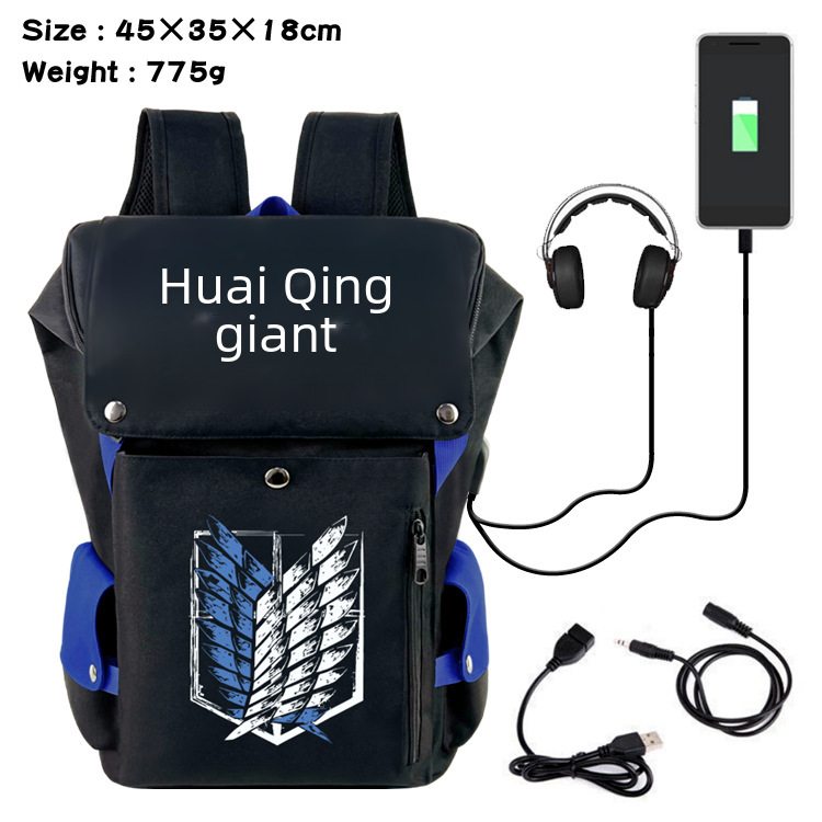 Cartoon backpack for students