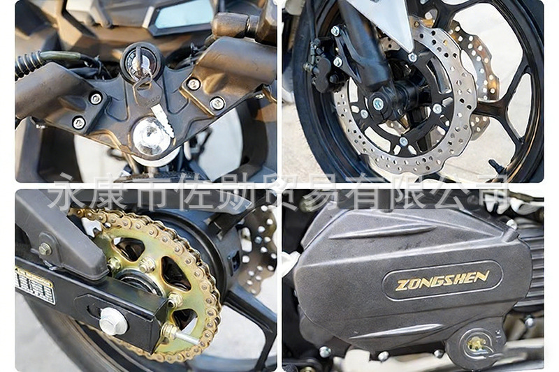 Little Ninja 400cc Fuel-Powered Motorcycle H2 Horizon Road Racing Bike V6 Motorcycle Dual-Cylinder R3 Sports Bike