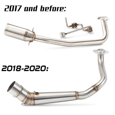 Fiber Exhaust Pipe 17-21 — Motorcycle exhaust pipe