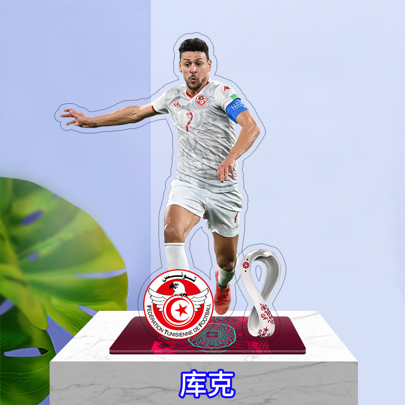 Figura Acrílica de Estrella de Fútbol de Acrílico, para Regalo de Cumpleaños