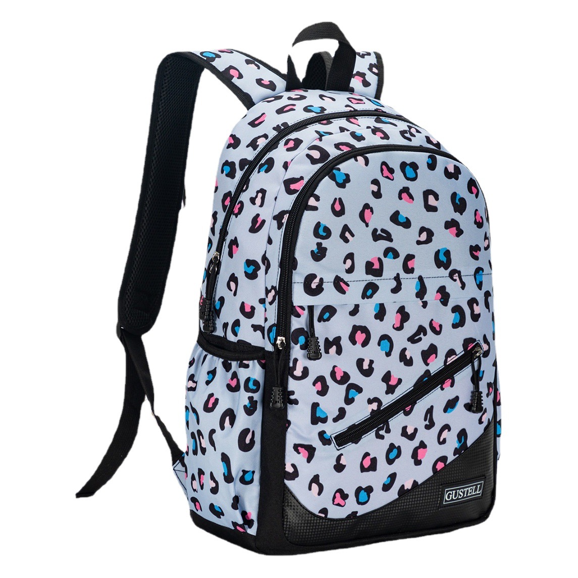Nuevo bolso de escuela de gran capacidad 45cm dibujos animados impreso mochila para estudiantes de secundaria y grandes moda marca mochila de viaje