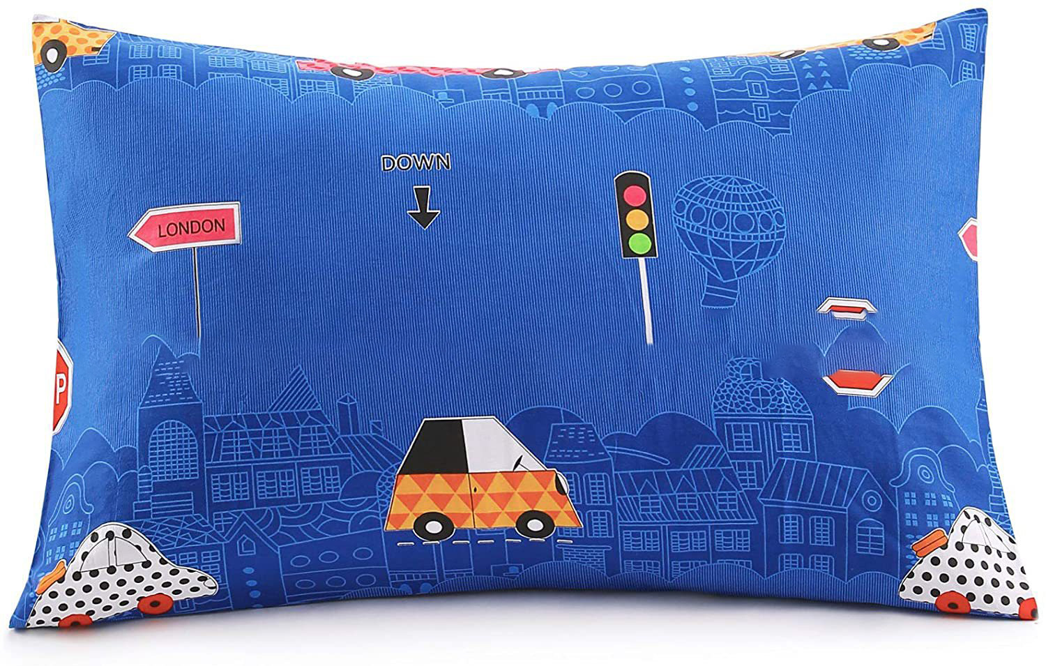 Suministro directo de fábrica Amazon transfronterizo niños algodón impreso almohada cuatro estaciones disponibles