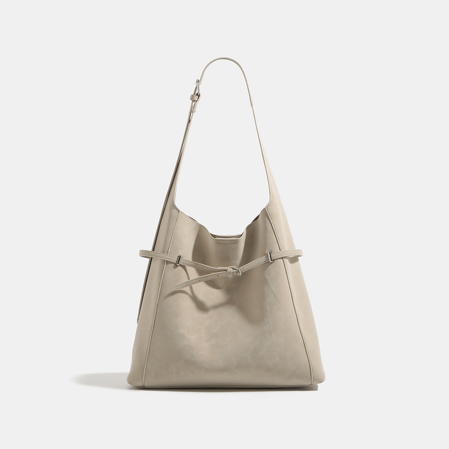 Maillard Soft Leather Hobo Versatile Tote Bag For Women 2025 Summer New Shoulder Crossbody Underarm Commuter Bag