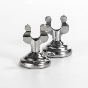 4cm Mini Threaded U-shaped Table Number Plate Electroplated Gold Card Holder Restaurant Desktop Table Plate Festival