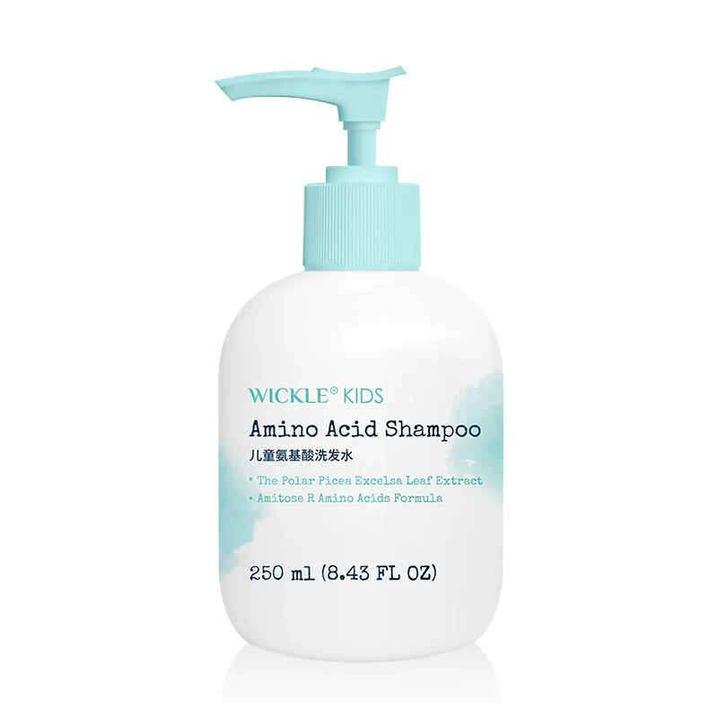 wickle Shampoo amino acid based, conditioner, 3-6-12 years, for every day