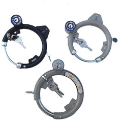 梧申自行車自彈鎖/固定鎖/防盜鎖/老式車彈簧鎖/普通款圓車鎖配件