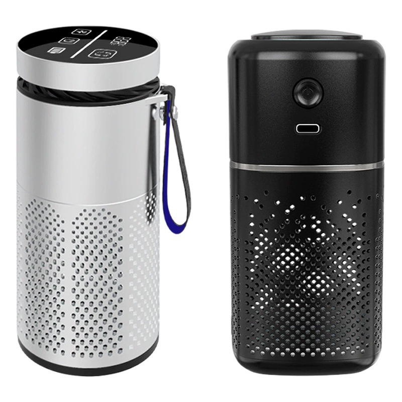 Популярное интеллектуальное измерение температуры зарядка большого экрана портативный Настольный формальдегид удаление запаха анион автомобильный очиститель воздуха