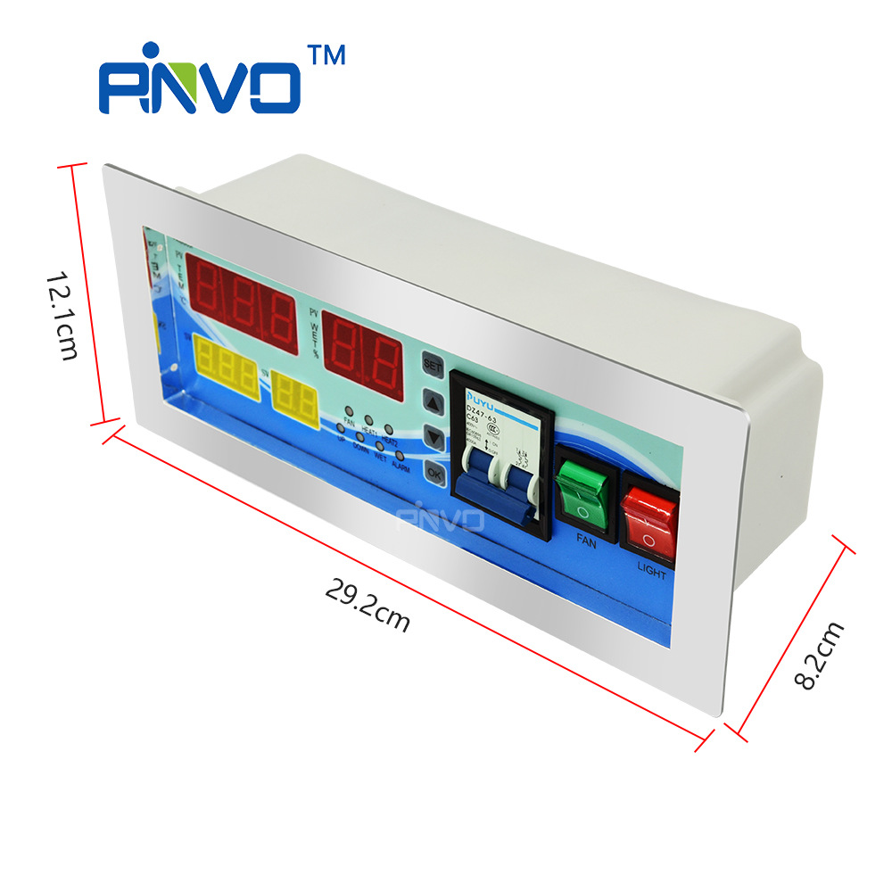 孵化控制器 温控仪表微电脑全自动 XM-18D控温湿控制仪
