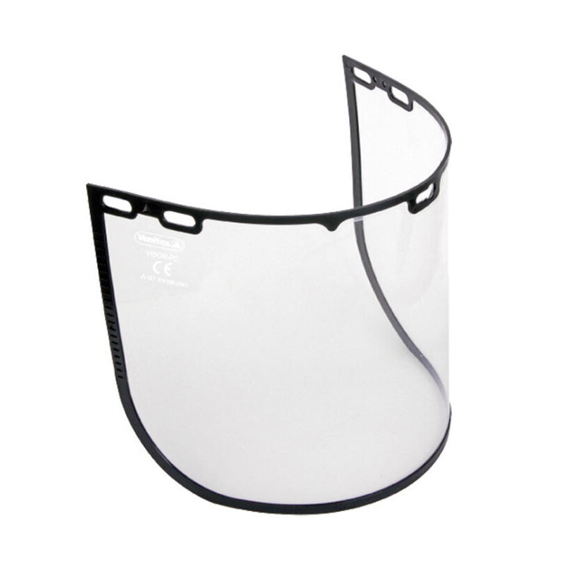 代尔塔 101303 防冲击防液体飞溅透明面屏 可配合面屏支架使用