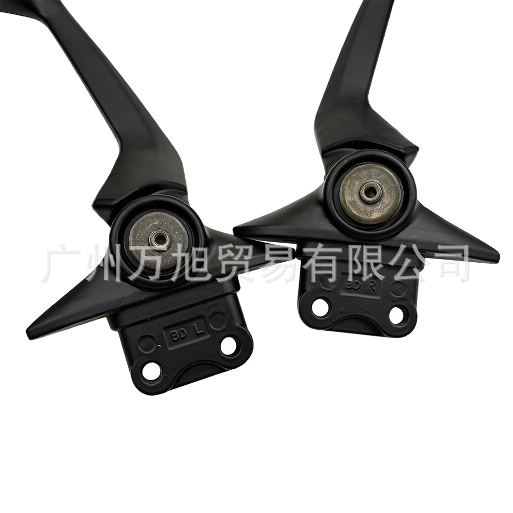 Suitable for Yamaha Tmax530 2012-2019 Black/Snake Skin Color Motorcycle Aluminum Alloy Rearview Mirror