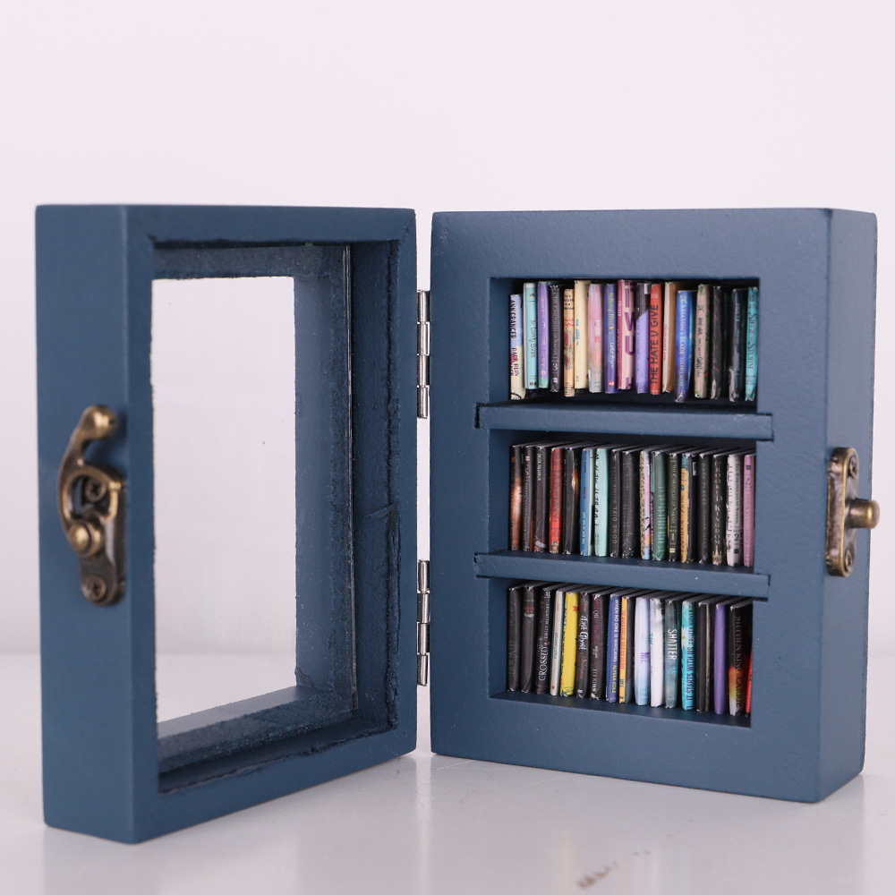 클래식 모델(파란색 캐비닛 + 60권)