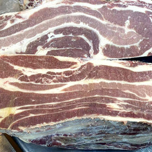 巴西4333 厂牛腩冷冻原切牛肋腩商用卤炖牛腩餐饮食材整件批发