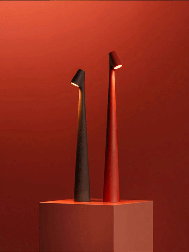 Atmosphere Lamp Design Night Lamp Table Lamp High Foot Portable Charging Decoration Table Lamp Bedroom Decoration_voghion.com