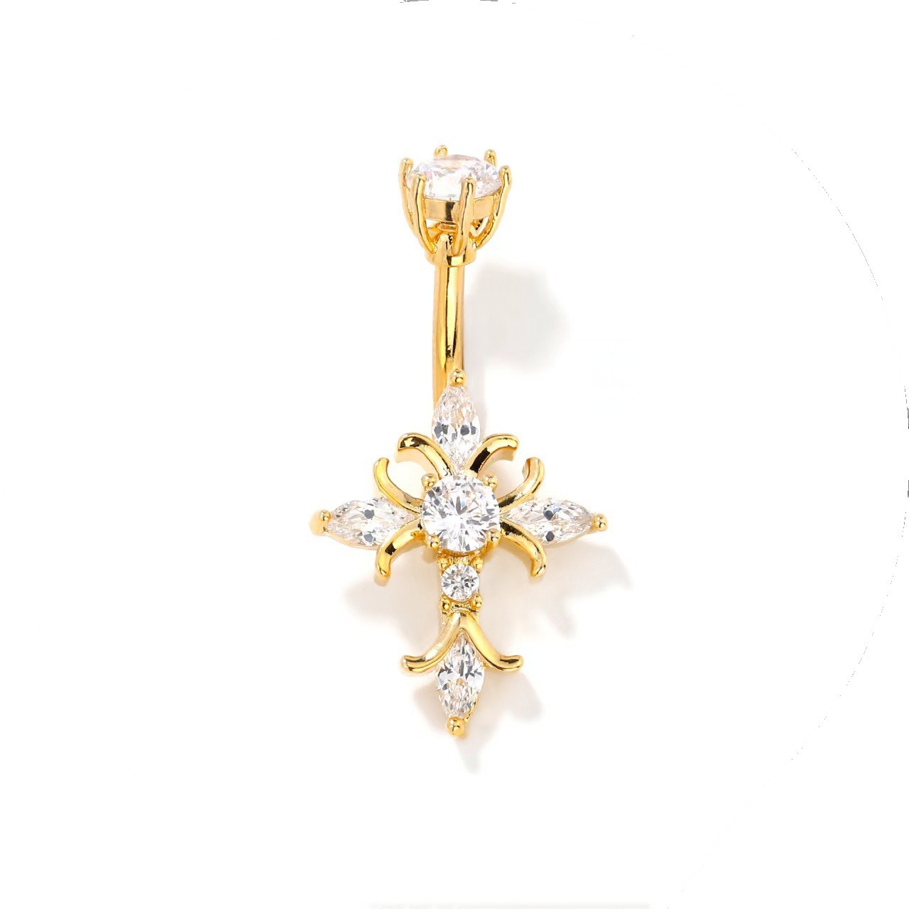 Labret piercing jewelry detail image