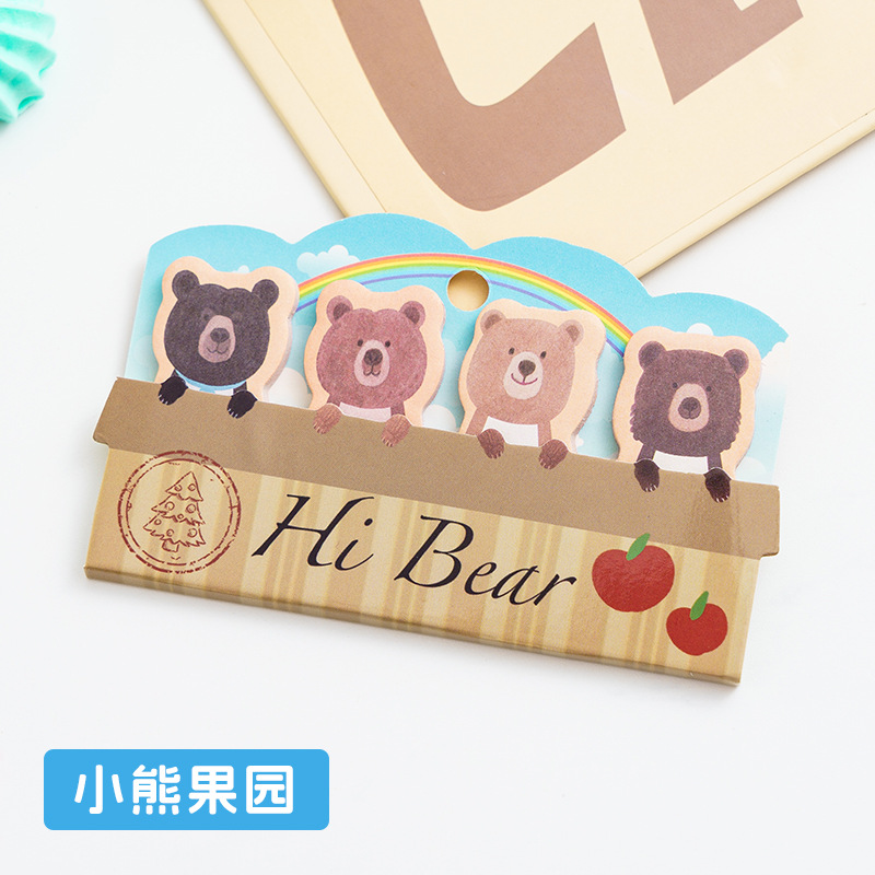 리틀베어 과수원 [스티커 120개/팩]