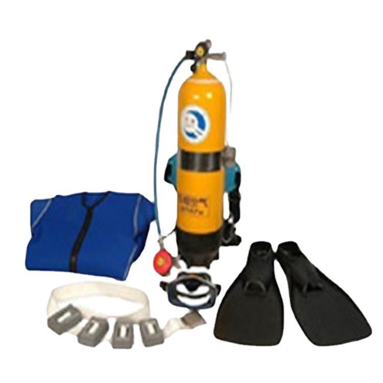 水下救援轻潜水设备呼吸器装具12L空气自携式咬嘴式潜水呼吸器