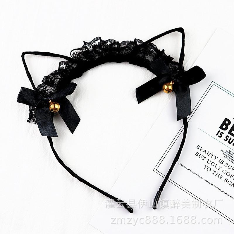 Noche de primavera estilo sexy lencería sexy accesorios Coreano lindo orejas de gato diadema Cat Girl accesorios FIESTA DE Navidad