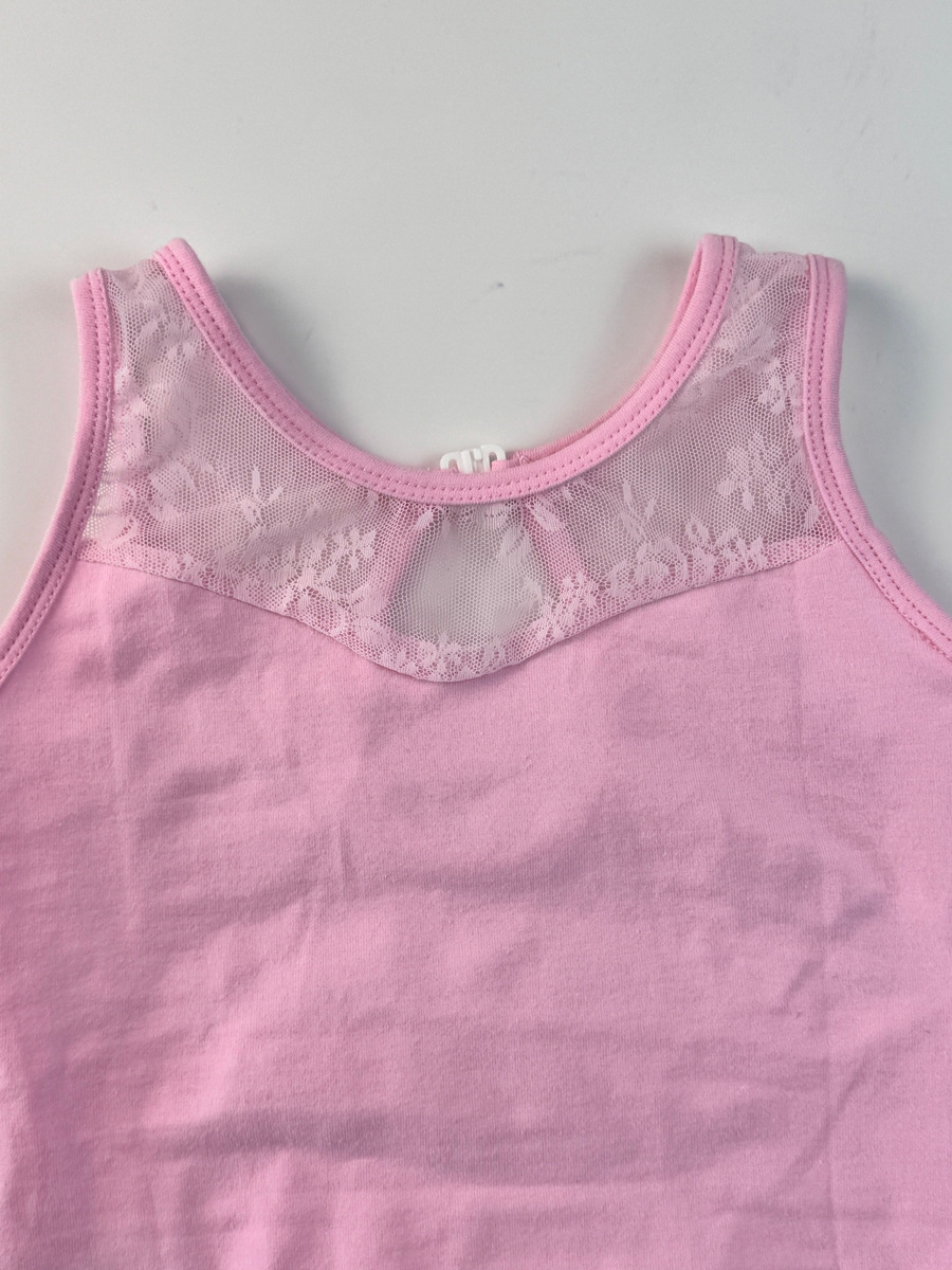 Ropa de baile de niñas al por mayor ropa de gimnasia infantil corte de mangas de ropa de ejercicio