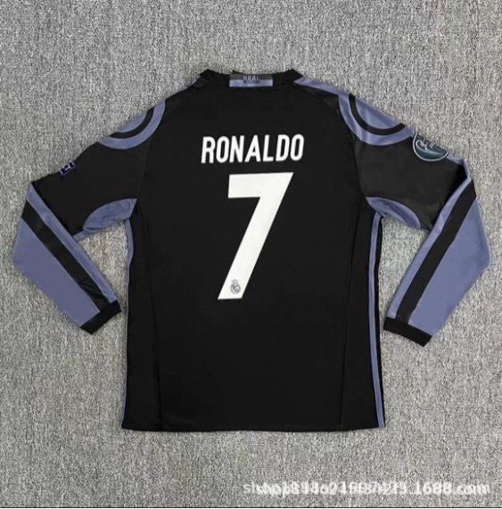 レアル・マドリード レトロジャージコレクション 半袖ファンバージョン 長袖 ロナウド・ロモス・クロス サッカーユニフォーム 工場直販|undefined