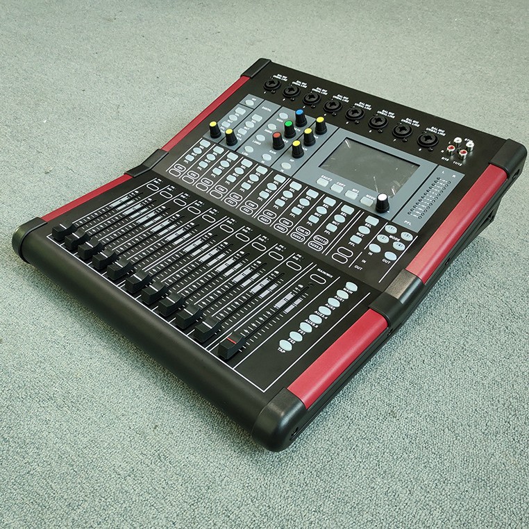 Mezclador digital transfronterizo Plan de rendimiento del proyecto de 16 vías Mezclador especial Mezclador digital profesional