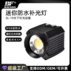 2000流明水陸両用照明灯水中led補光灯充電照明夜潜防水撮影灯