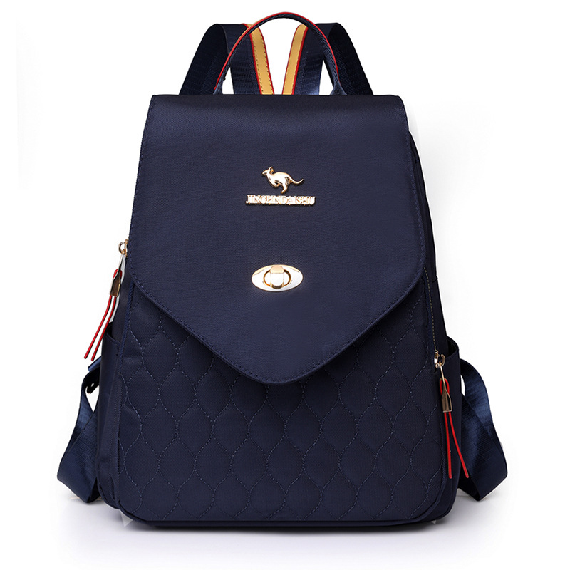 Venta al por mayor transfronteriza 2024 Four Seasons New Light Nylon Ladies Mochila de viaje de gran capacidad para viajeros de moda