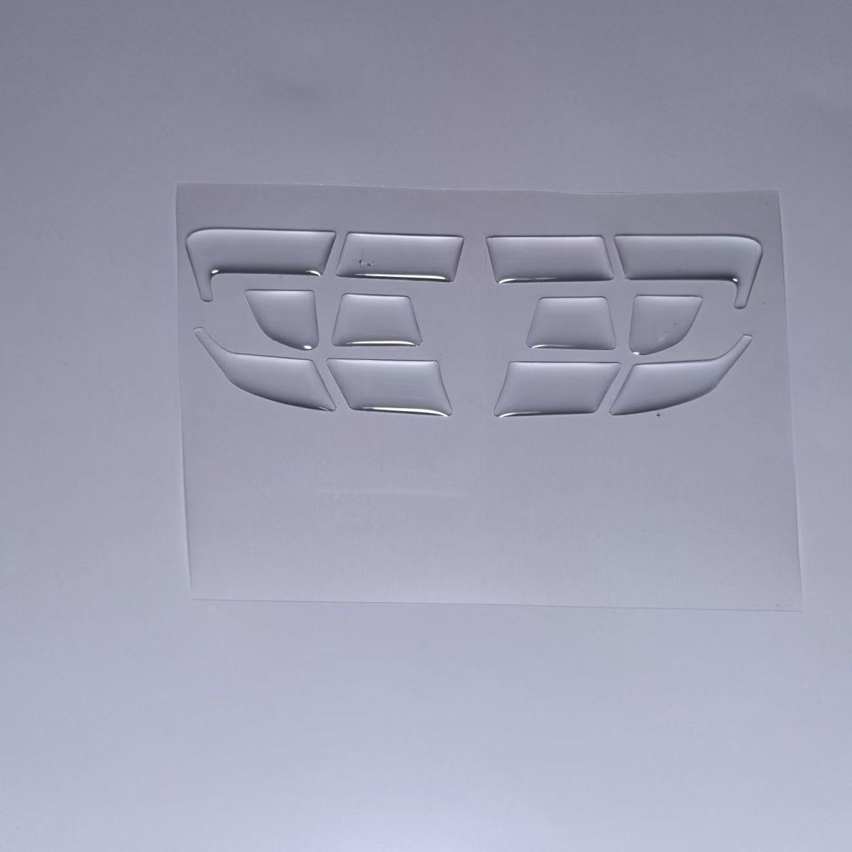 Suitable for Geely Xingyue L Steering Wheel Adhesive Protective Sticker, Transparent Car Logo Decorative Sticker, Complete Collection of Decorative Items