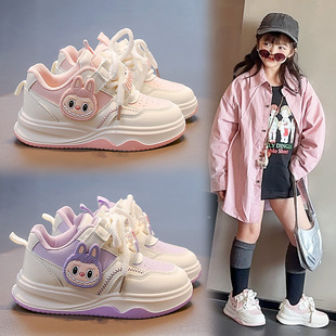 Children's Sneakers New Style 2025 Spring and Autum Comfortable and Breathable Boys and Girls Labu Casual Shoes Fashionable Kidsren's Shoes