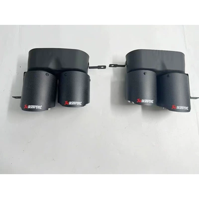 Spoiler late LCI modified with VTEN second-generation - carbon-fiber-four-outlet-tailpipe