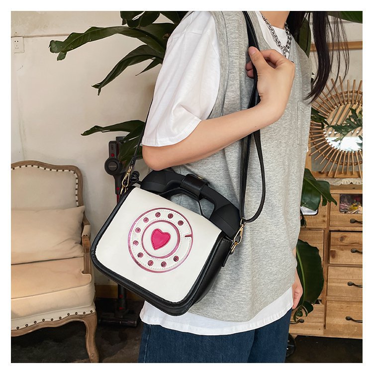 Wholesale Fashion Creative Gradient Color Telephone Messenger Bag Nihaojewelry display picture 42