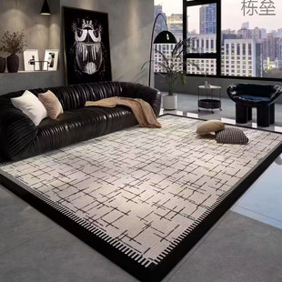 Light Luxury Carpet for Living Room Sofa, Fragrant Style for Bedroom Bedside, High-End Large Area Carpet for Home, Ins Coffee Table, Simple