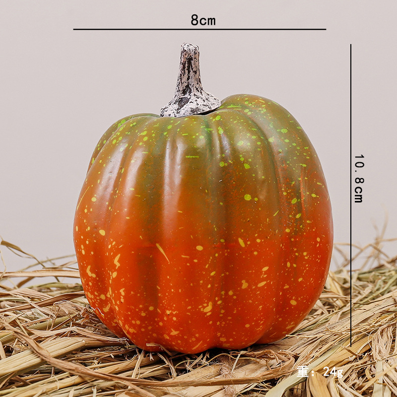 Simulación transfronteriza espuma calabaza modelo Halloween Acción de Gracias decoración de Navidad props disparo decoración de calabaza falsa image 24