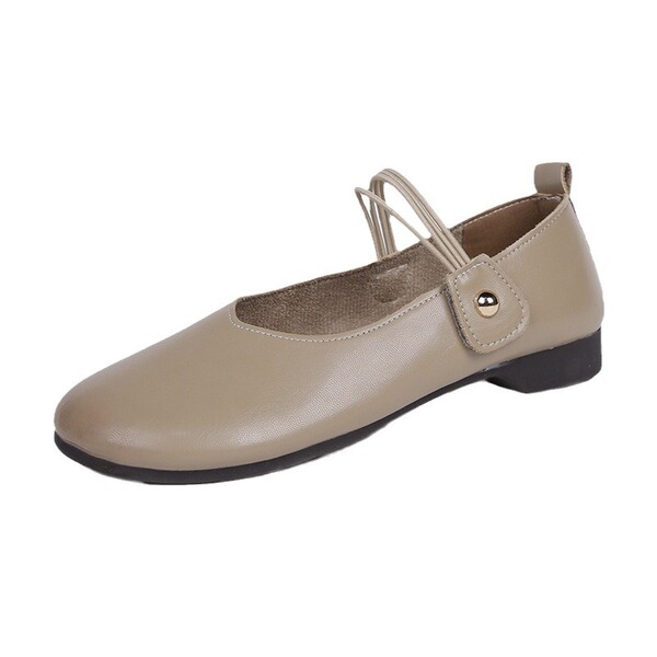 Retro universal Mary Jane shoes square toe flat