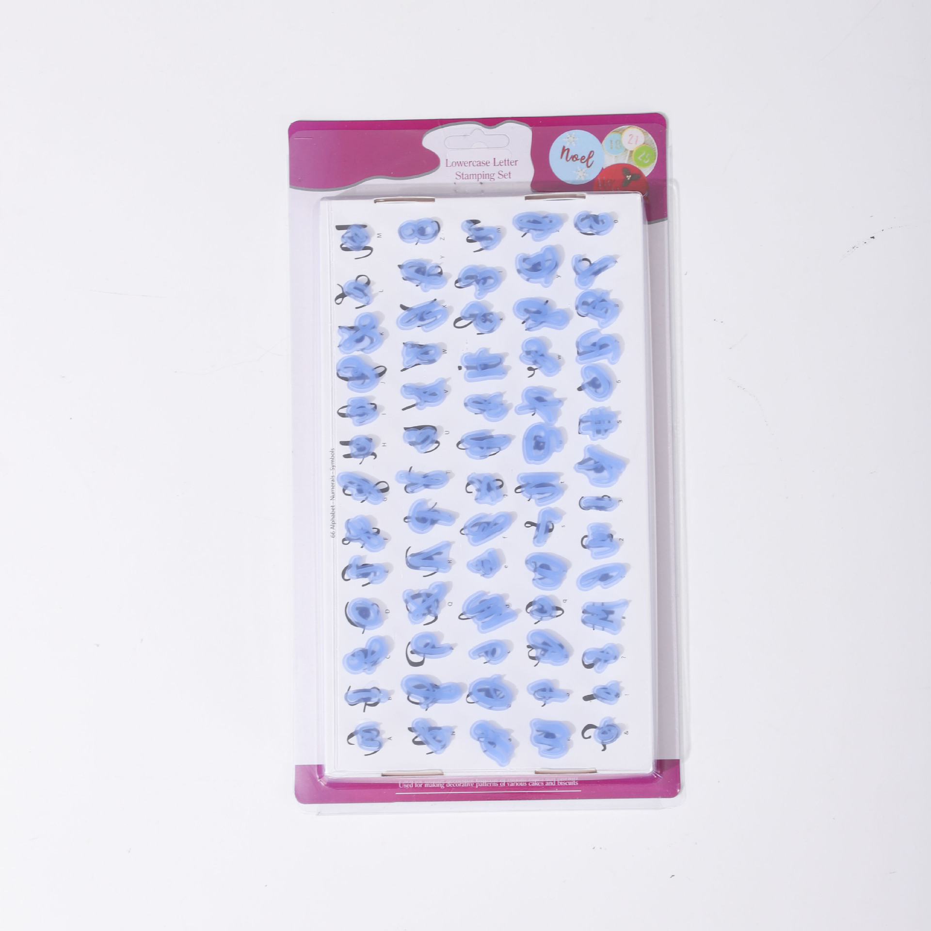 Inglés carta molde para hornear 3D tridimensional galleta molde para hornear de plástico seguro no tóxico inodoro al por mayor image 10