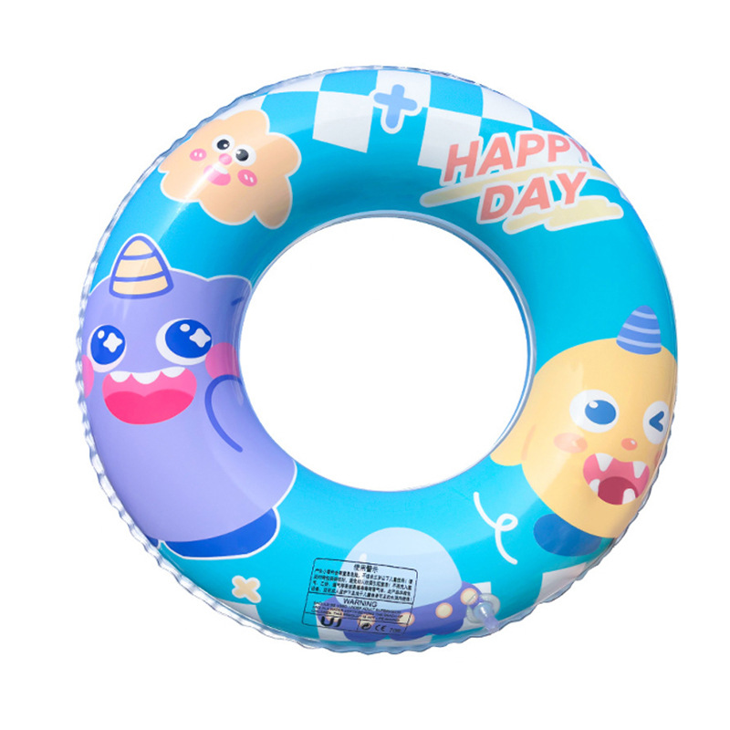 Anillo de natación para niños al por mayor transfronterizo, anillo flotante anti-vuelco, anillo salvavidas, anillo de axilas, anillo de natación de gas engrosado para hombres y niños