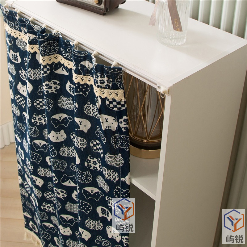 Cabinet door curtain, no-drill installation, cabinet privacy screen, movable wardrobe storage rack, dust-proof curtain, track-style shoe rack curtain Cabinet door curtain, no-drill installation, cabinet privacy screen, movable wardrobe storage rack, dust-proof curtain, track-style shoe rack curtain