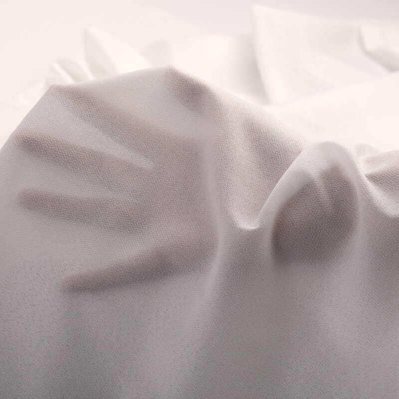 Processing and Customization of 75D Cloth Lining Chiffon Lining Woven Lining Clothing Lining Black and White Medium-Sized Lining Customization Wide Width