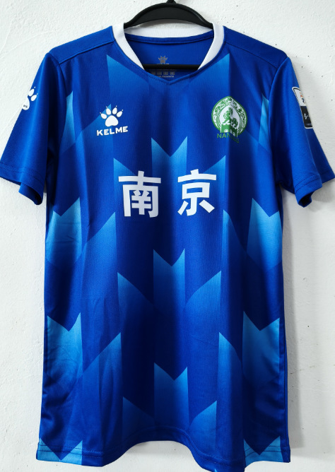 【2025江蘇都市サッカーリーグ】蘇州サッカーナンキンカラーメイフットボールユニフォームトップ半袖3Dジャージ|undefined