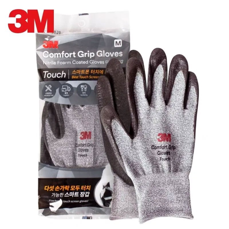 3M pantalla táctil guantes cómodos antideslizante transpirable resistente al desgaste sensible trabajo industrial guantes de protección laboral