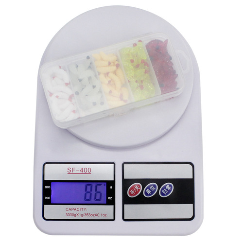 Liegao New Mealworm Lure Bait Set Luminous Bionic Soft Bait Cross-Border Set Taiwan Fishing Gear Supplies