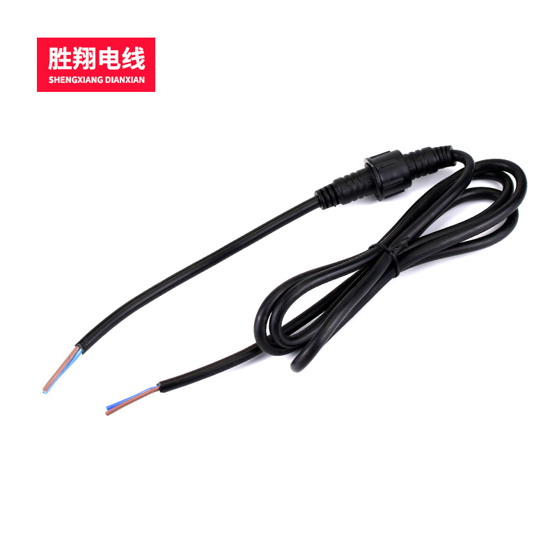 防水连接器防水公母插头LED灯具电源对插电缆线接头 厂家供应