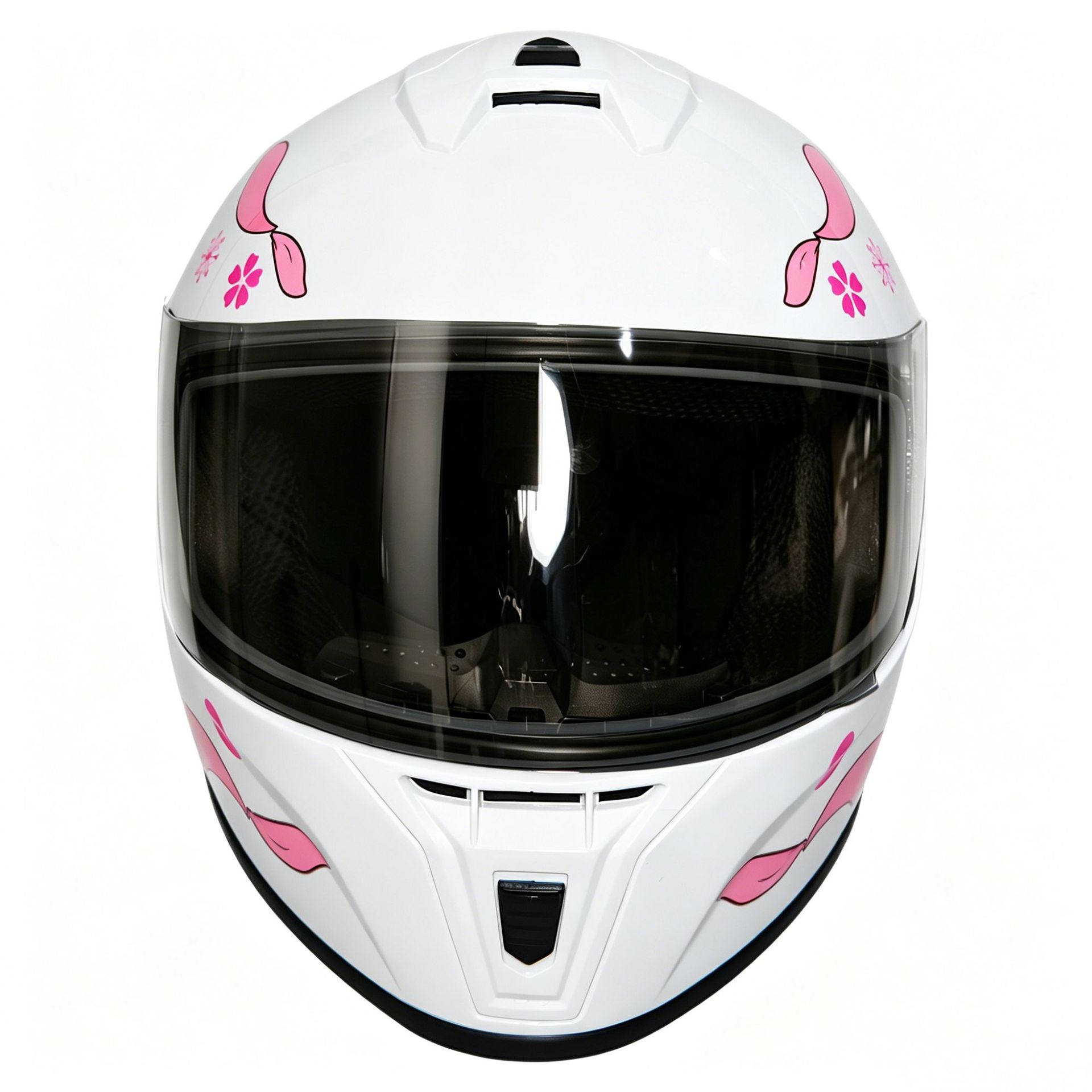 3C certified motorcycle helmet with personalized patterns, suitable for all seasons, electric vehicle riding helmet, safe and comfortable full-face helmet